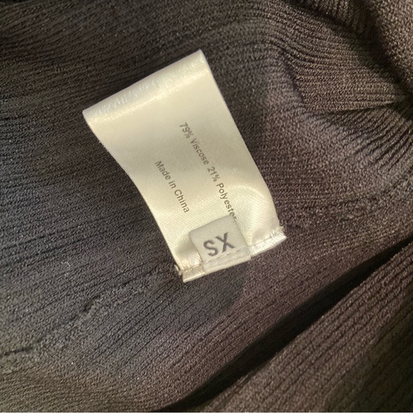 Proenza Schouler black knit sleeveless top, new with tags, size XS - Picture 4 of 4